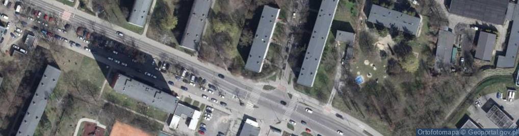 Zdjęcie satelitarne Komfortowe Pokoje - Nocleg