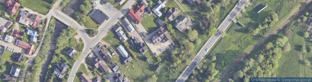 Zdjęcie satelitarne Kwatery, Noclegi U Dziubusia