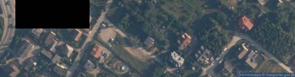 Zdjęcie satelitarne Kwatery pracownicze w Żukowie w centrum
