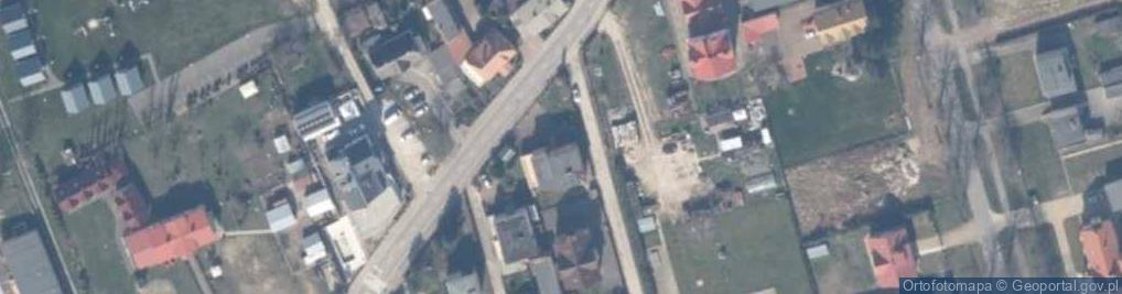 Zdjęcie satelitarne Kwatery Prywatne Damian