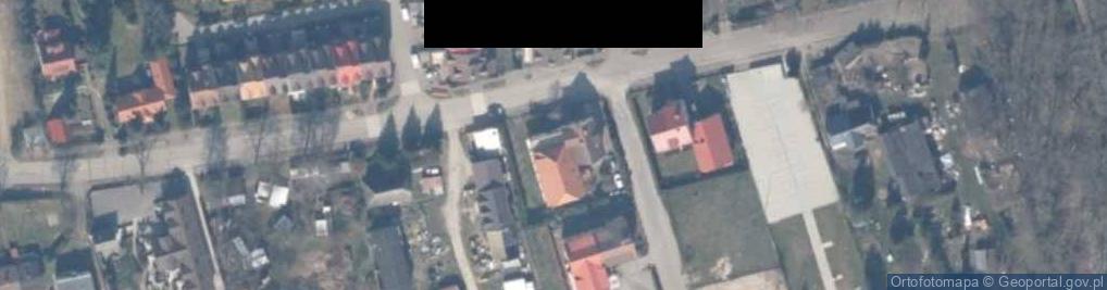 Zdjęcie satelitarne Kwatery Prywatne Dana