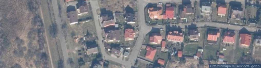 Zdjęcie satelitarne Kwatery prywatne Danuta Gabryś