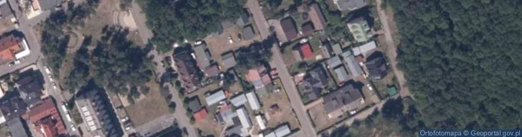 Zdjęcie satelitarne Kwatery Prywatne