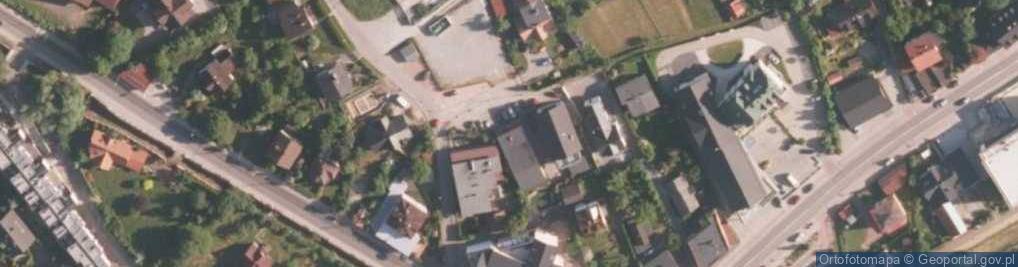 Zdjęcie satelitarne Magdalenka