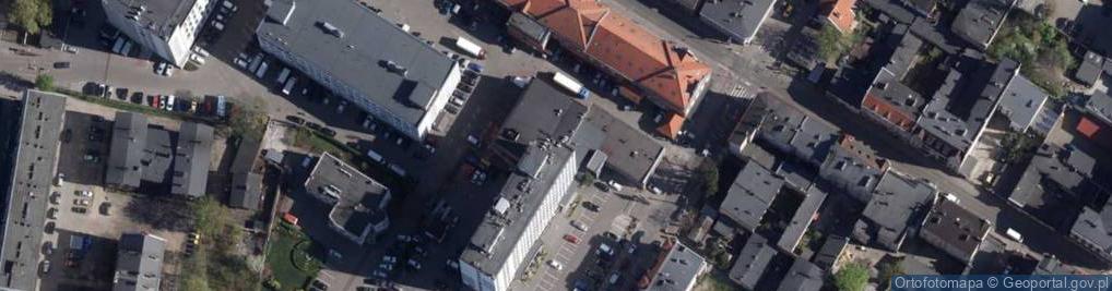 Zdjęcie satelitarne Na Bocianowie