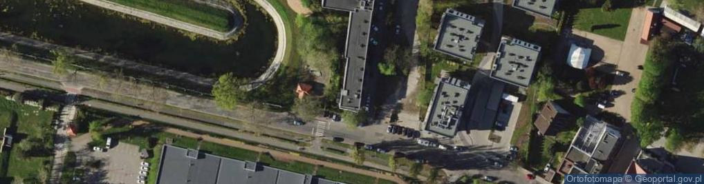 Zdjęcie satelitarne Na Grobli 16A/14