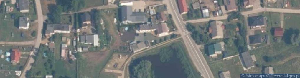 Zdjęcie satelitarne Nad Stawem