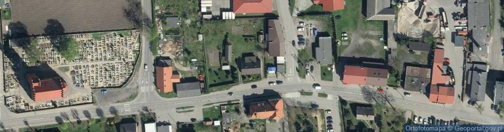 Zdjęcie satelitarne Nadwiślańskie Zacisze