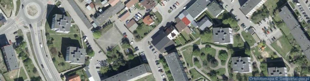 Zdjęcie satelitarne NOCLEGI BRZOZOWSKI