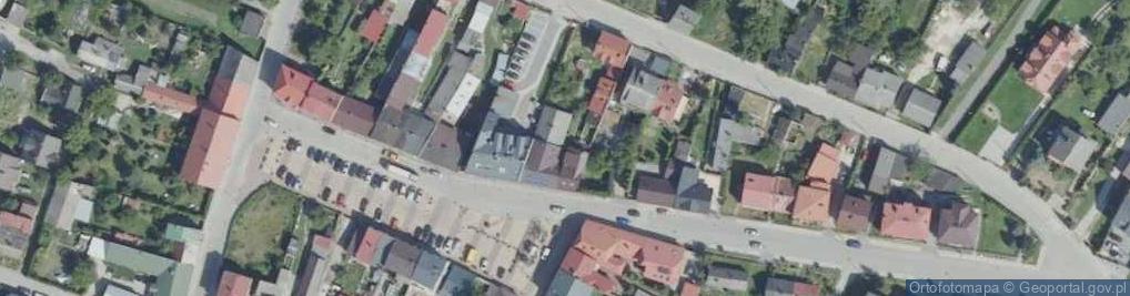 Zdjęcie satelitarne Noclegi Chęciny, Tanie Noclegi Pracownicze, Kwatery, Agroturyst