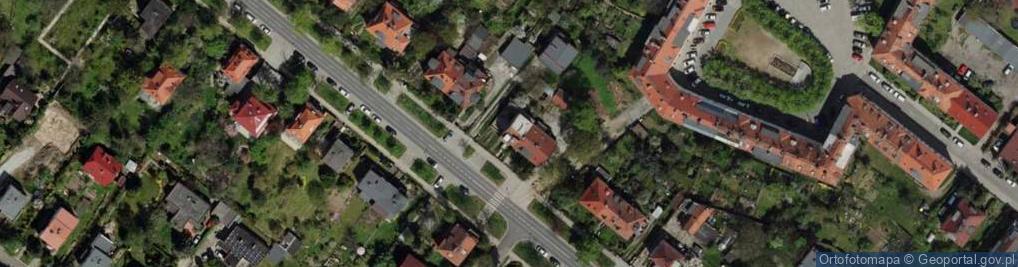 Zdjęcie satelitarne Noclegi DobraNocka