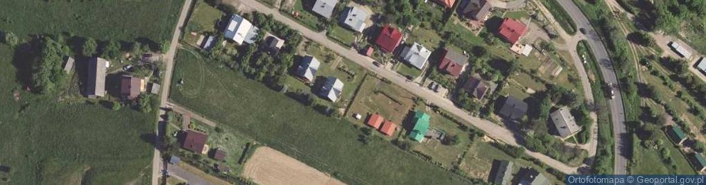 Zdjęcie satelitarne Noclegi nad Jeziorem Solińskim - Bieszczady.Wolkowyja.info
