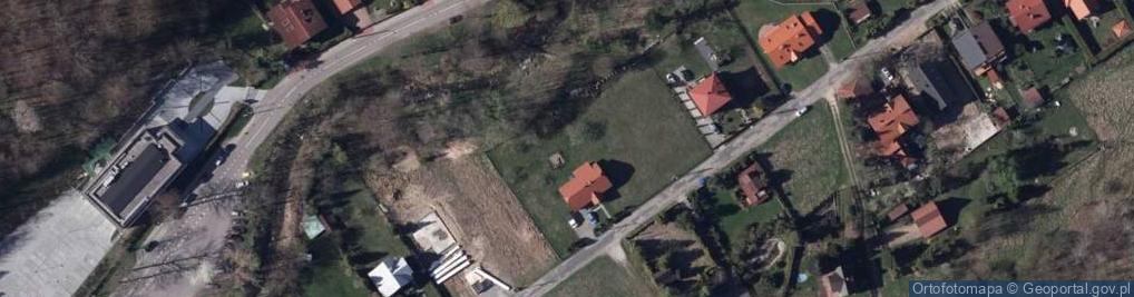 Zdjęcie satelitarne Noclegi Pod Klimczokiem