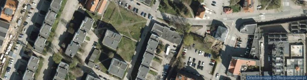 Zdjęcie satelitarne Noclegi Stare Miasto
