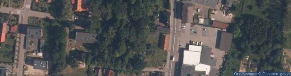 Zdjęcie satelitarne Obiekt Konferencyjno-Szkoleniowy Sanktuarium św. Jacka