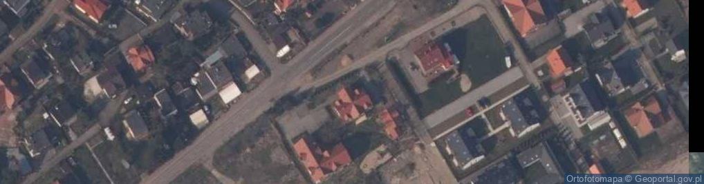 Zdjęcie satelitarne Orzechówka