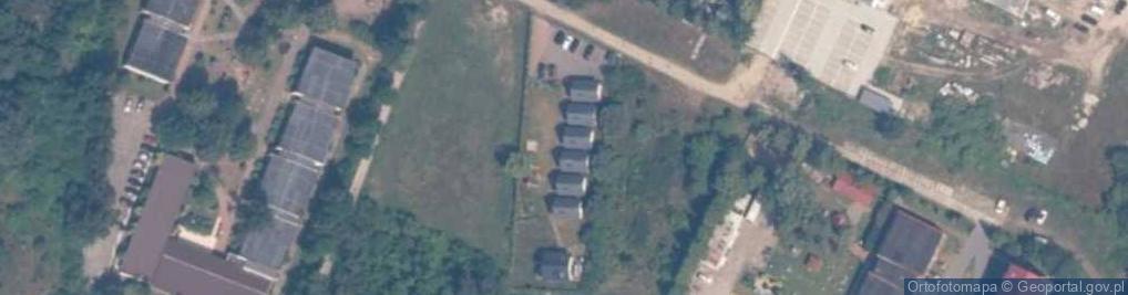 Zdjęcie satelitarne Osada Wypoczynkowa - Domki