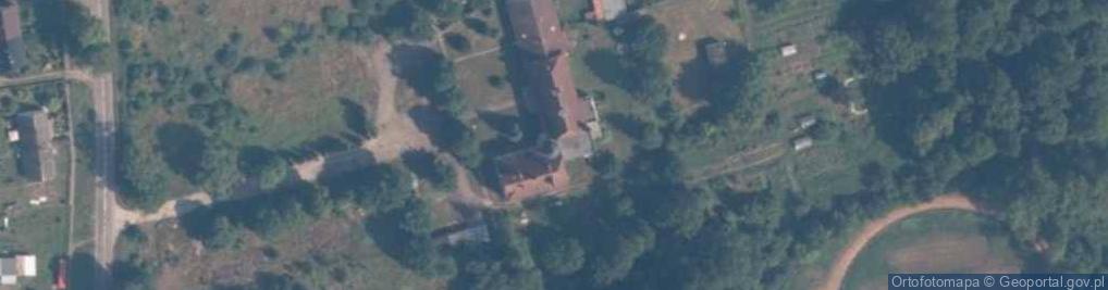Zdjęcie satelitarne Pałac w Charbrowie
