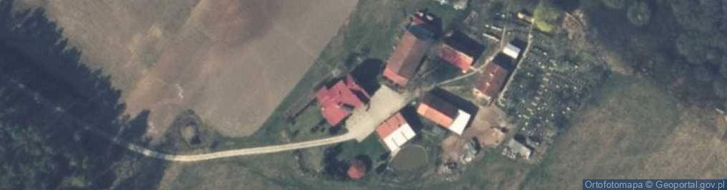 Zdjęcie satelitarne Pensjonat Zacisze Leśne