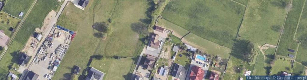 Zdjęcie satelitarne Pod Lasem
