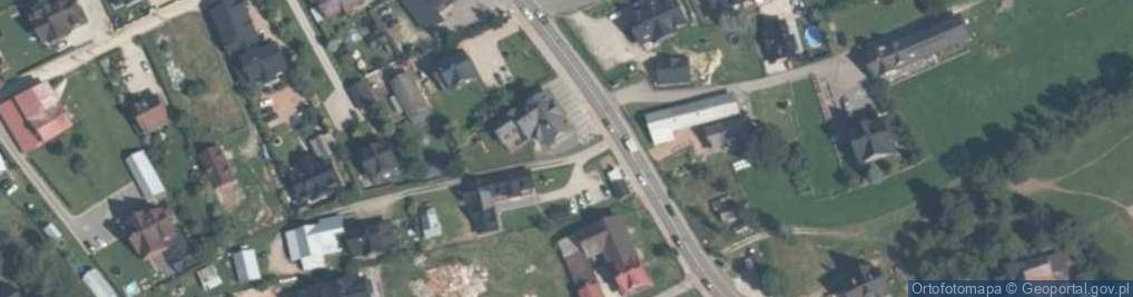 Zdjęcie satelitarne Pod Wierchem