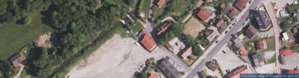 Zdjęcie satelitarne Pod Wodospadem