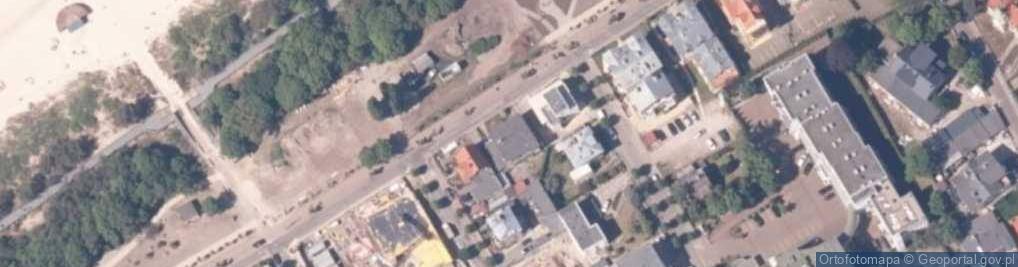 Zdjęcie satelitarne Pod Żaglem