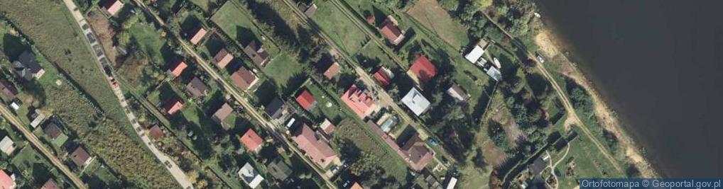 Zdjęcie satelitarne Pokoje do wynajęcia nad Jeziorem Przeczyckim Marzanna Szeliga