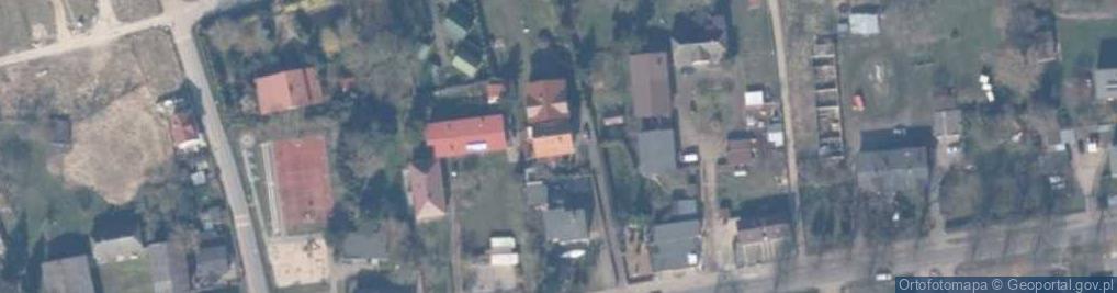 Zdjęcie satelitarne Pokoje Gościnne Aga