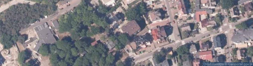 Zdjęcie satelitarne Pokoje Gościnne Alicja