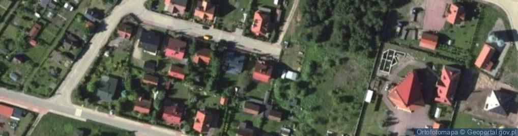 Zdjęcie satelitarne Pokoje Gościnne - Anna Janczarek