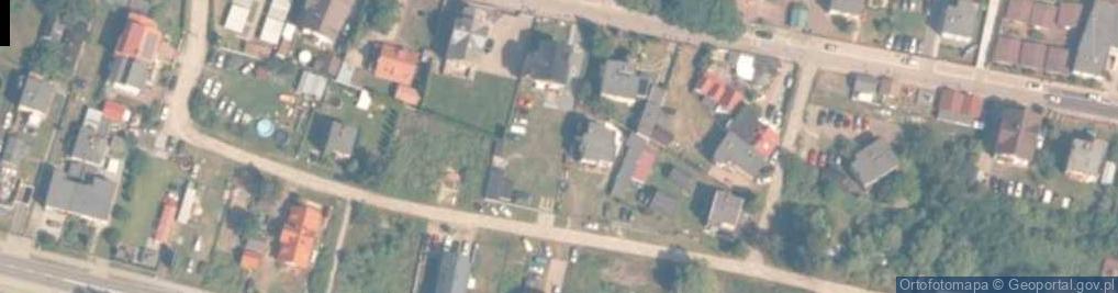 Zdjęcie satelitarne Pokoje Gościnne Anna Kwiatkowska