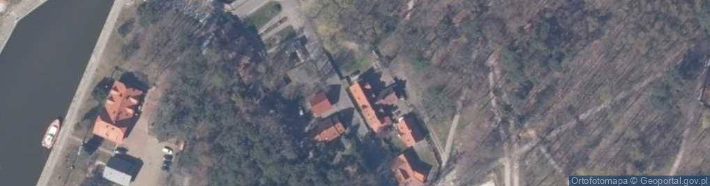 Zdjęcie satelitarne Pokoje gościnne Anna Szomburg