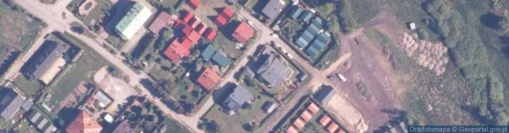 Zdjęcie satelitarne Pokoje gościnne Arkadia