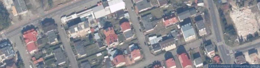 Zdjęcie satelitarne Pokoje Gościnne Bajka