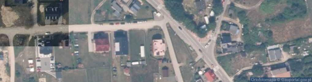 Zdjęcie satelitarne Pokoje Gościnne Bartosz
