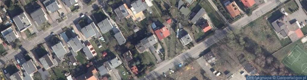Zdjęcie satelitarne Pokoje Gościnne Bartosz