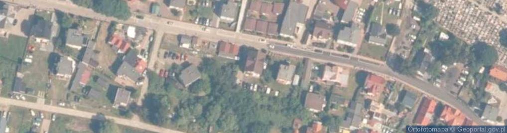 Zdjęcie satelitarne Pokoje Gościnne Beata