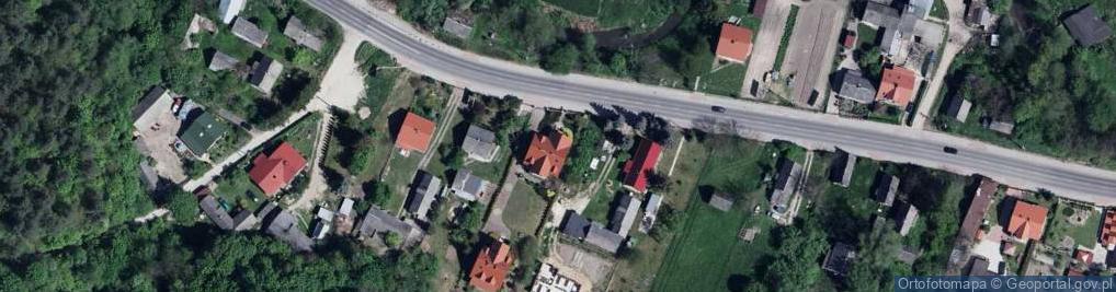 Zdjęcie satelitarne Pokoje Gościnne Beata
