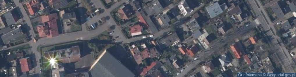 Zdjęcie satelitarne Pokoje gościnne Bursztynowy Dom