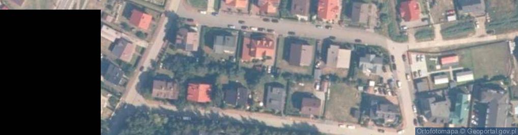 Zdjęcie satelitarne Pokoje gościnne Chata Jana