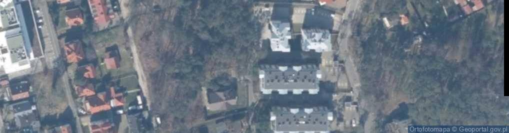 Zdjęcie satelitarne Pokoje gościnne Chatka u Tadka