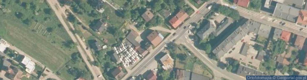 Zdjęcie satelitarne Pokoje Gościnne Chrzanów