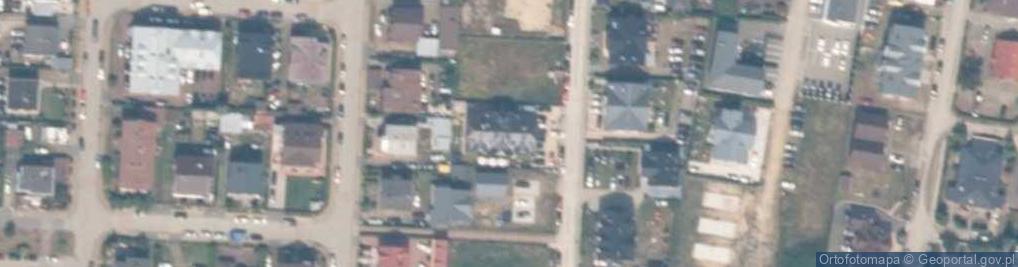 Zdjęcie satelitarne Pokoje Gościnne Columbus