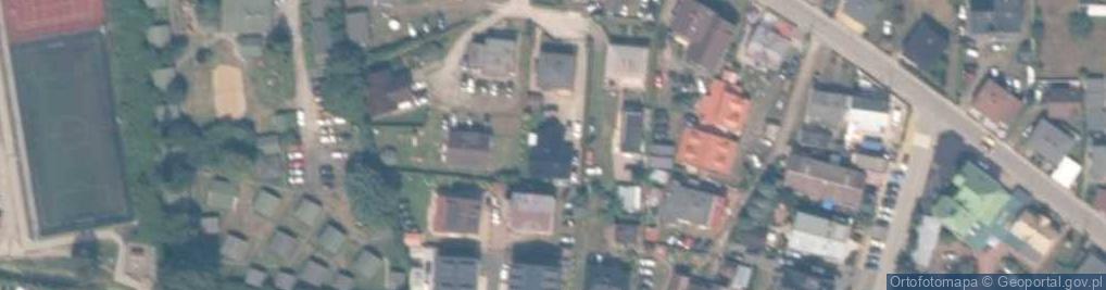 Zdjęcie satelitarne Pokoje Gościnne Cykada