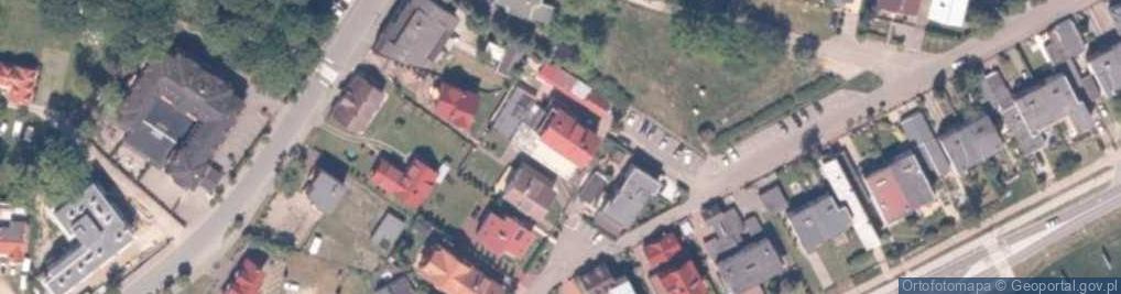 Zdjęcie satelitarne Pokoje gościnne Danuta