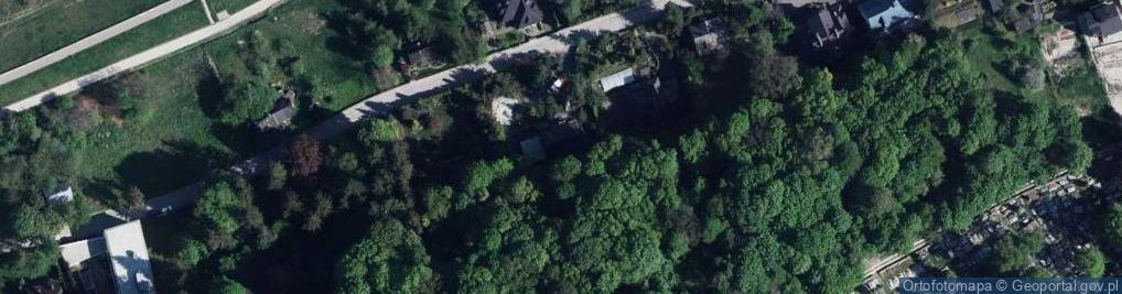 Zdjęcie satelitarne Pokoje gościnne Domek Góralski