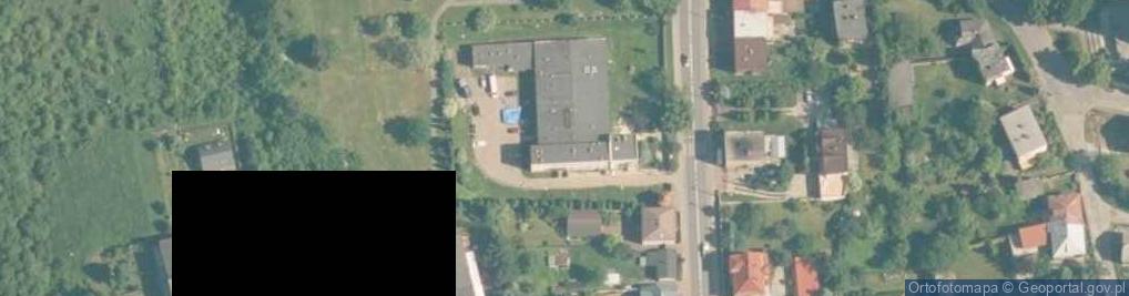 Zdjęcie satelitarne Pokoje gościnne Dwór Zieleniewskich