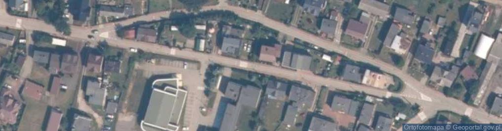 Zdjęcie satelitarne Pokoje gościnne Goyke Andrzej