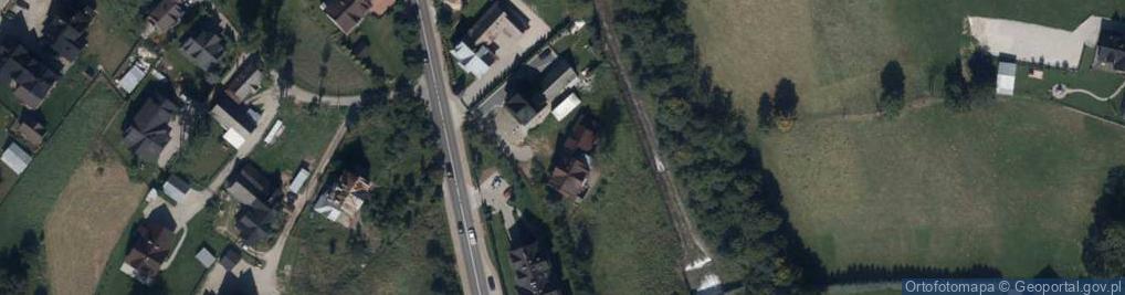 Zdjęcie satelitarne Pokoje gościnne Gruszka